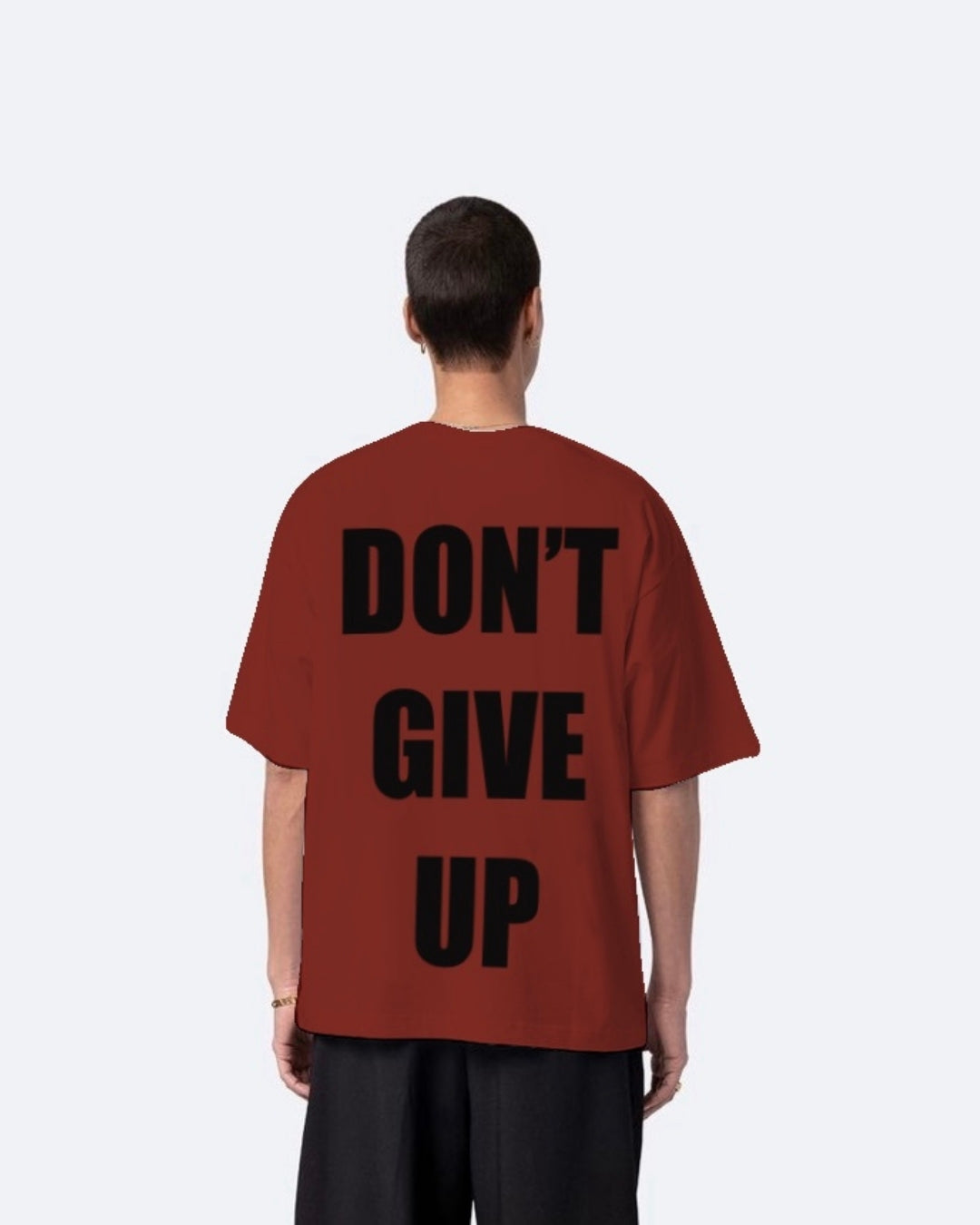 Tom Red Urban Oversized T-Shirt for Men(*)