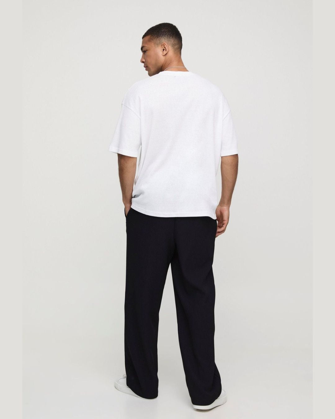 Hermess Horse tee white ace pants (white and black)*