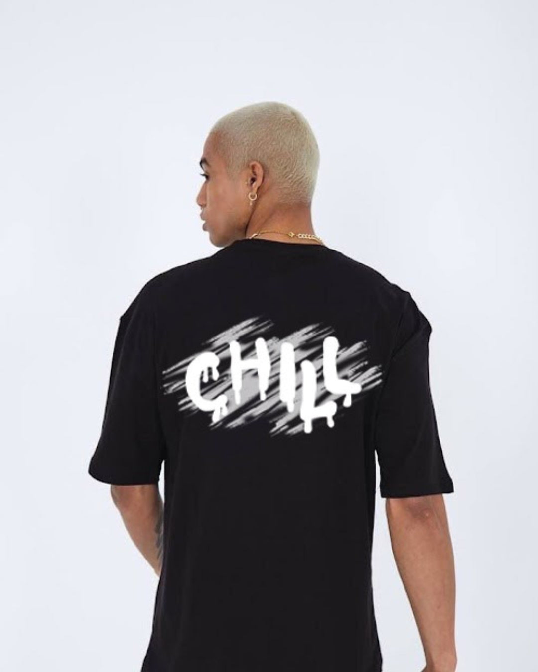 CHILL DUCK MEN ULTRASOFT COTTON TEE - BLACK(*)