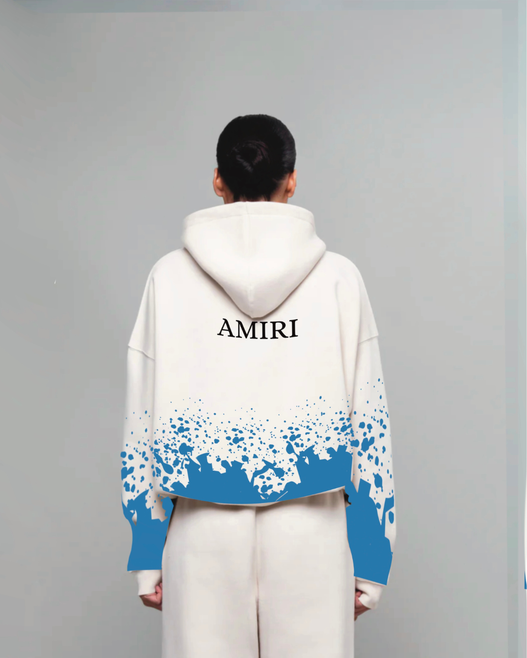 Amiri women's sweatshirt hotsell