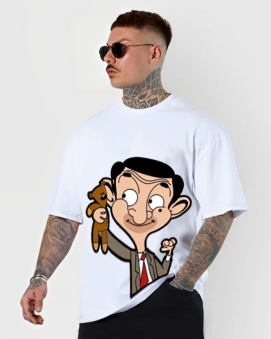 MR BEAN MEN ULTRASOFT TEE - WHITE(*)