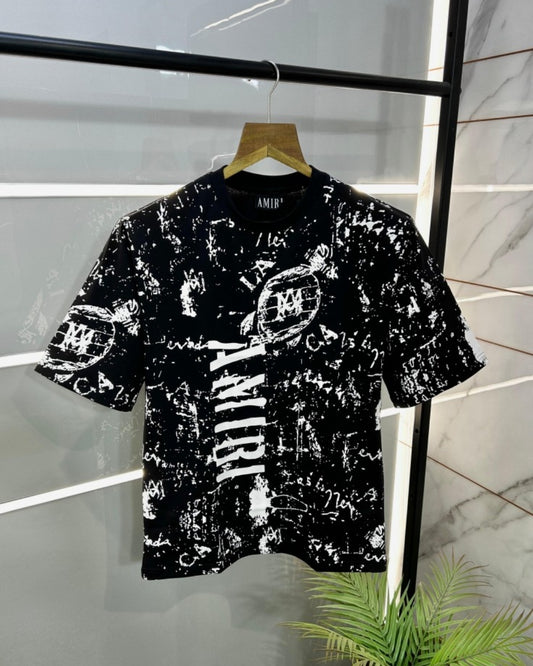 AMIRI CORE UNISEX EXCLUSIVE OVERSIZED TEE - BLACK