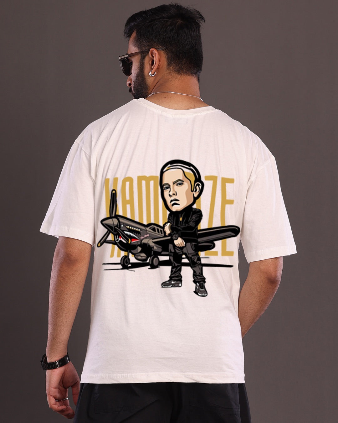 Rap God : Oversized Eminem Graphic T-Shirts for True Fans