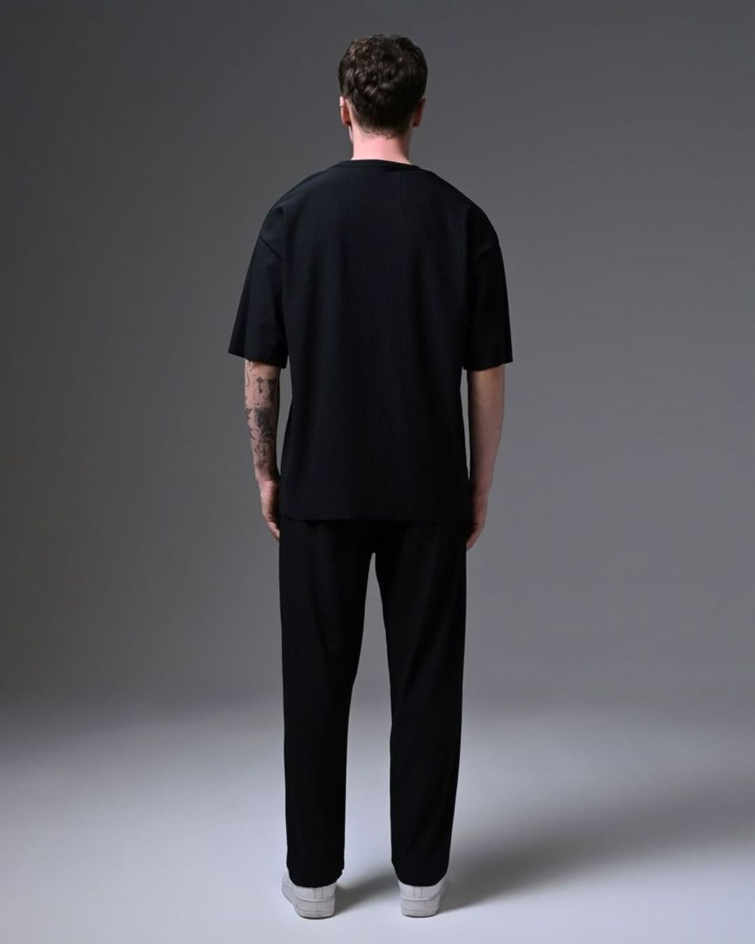 SPIDY BLOOD MEN COORDSET BLACK AND BLACK(*)