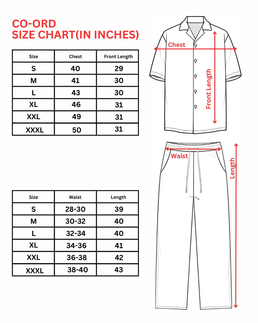 WOMEN DONALD HALF SLEEVE OVERSIZED KNITTED SHIRT CORD SET -WHITE AND WHITE