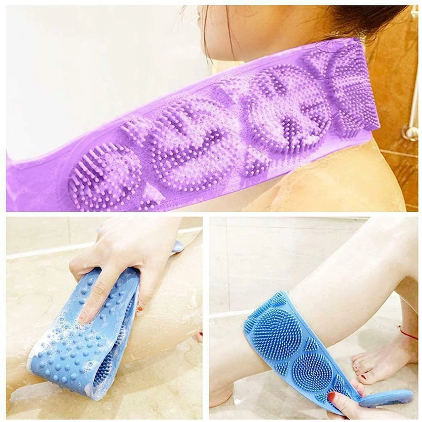 Silicone Back Scrubber Belt