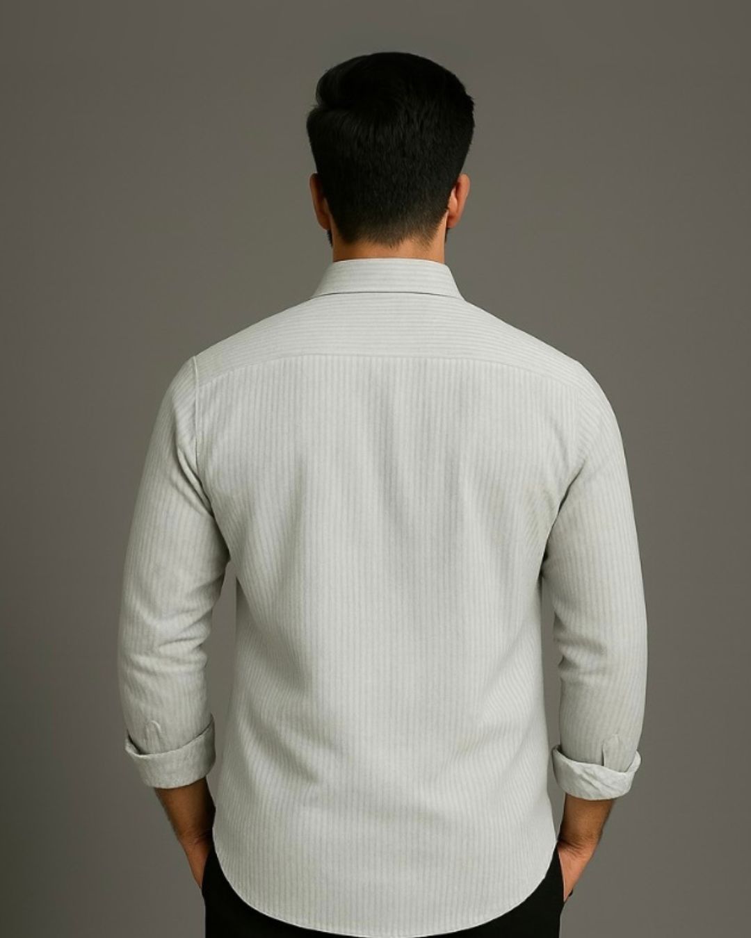 MEN'S ROAR CRUNCHY FULL SLEEVE STRIPE SHIRT