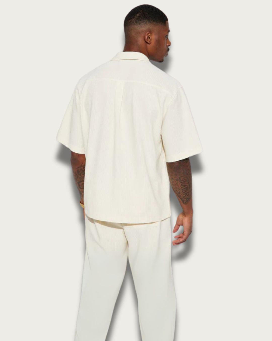 Palm Breeze Cordset (White and White)