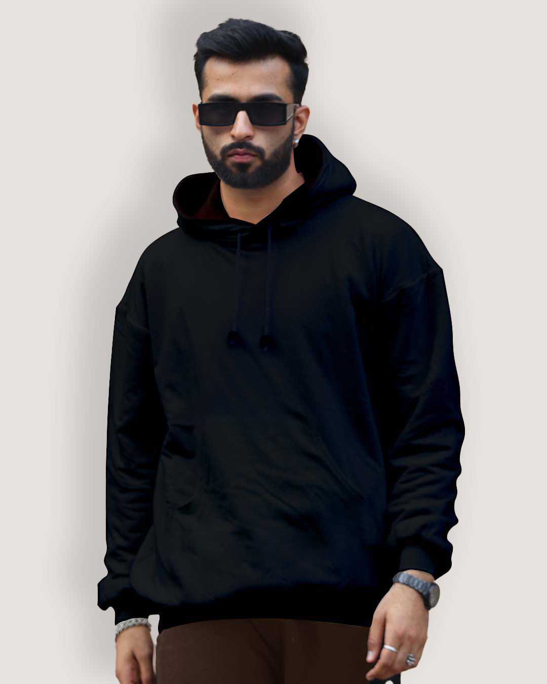 Men's Oversized hoodie - Divine Shiva