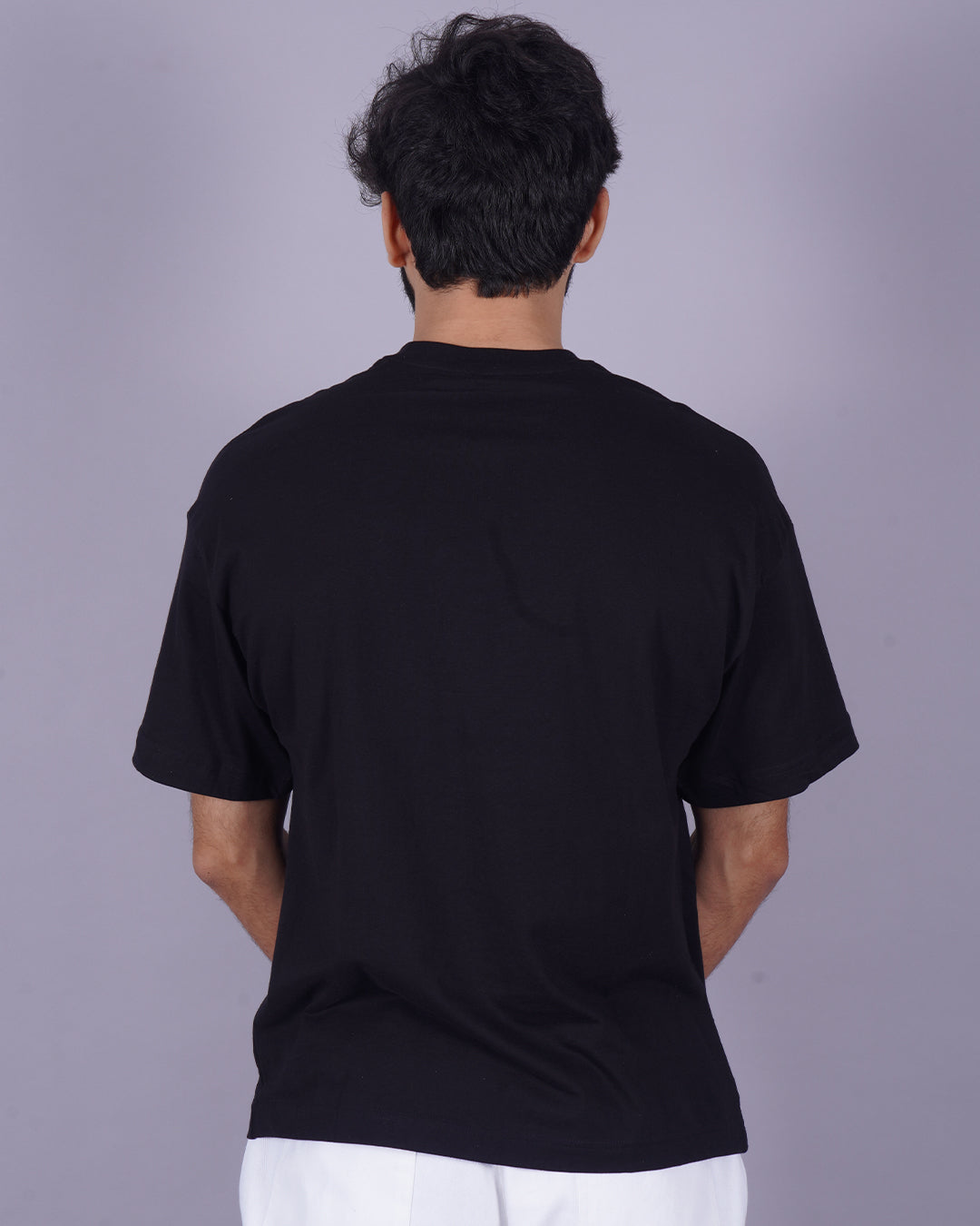 Handy skull Unisex Exclusive Oversized Tee - Black