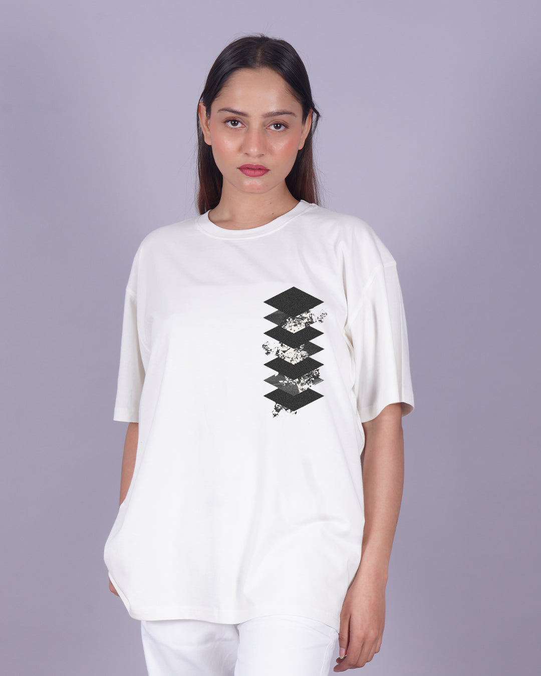 Pair of Baggy Women's BTS Oversized T-Shirts: 'UGH!' & 'AugustD'