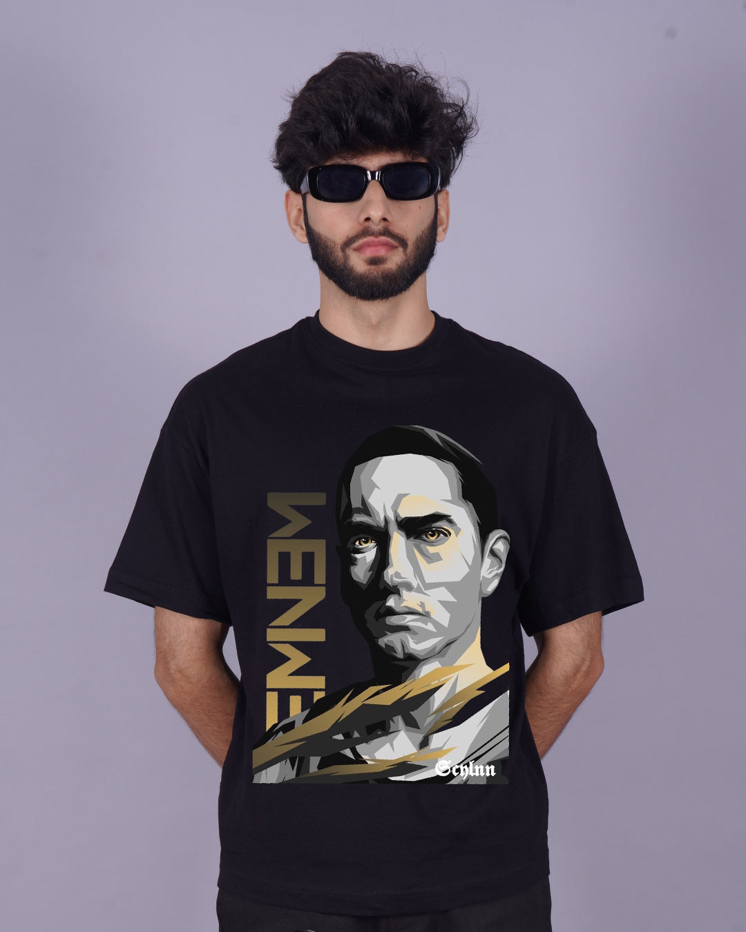 Rap God : Oversized Eminem Graphic T-Shirts for True Fans