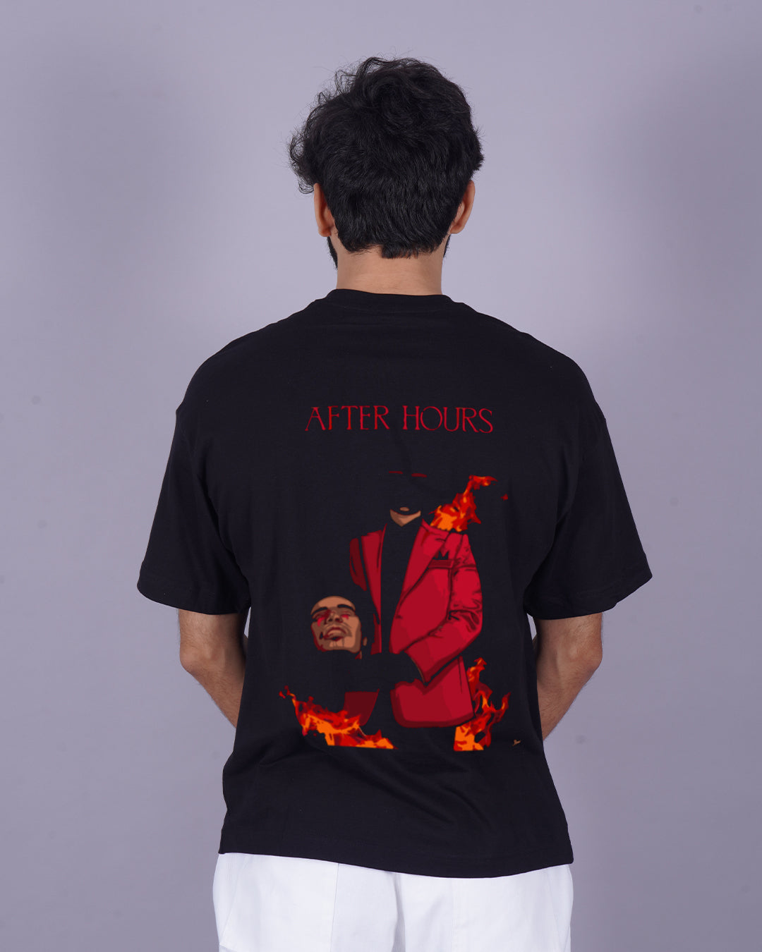 Men's Oversized T-Shirt Set: After Hours & The Weekend