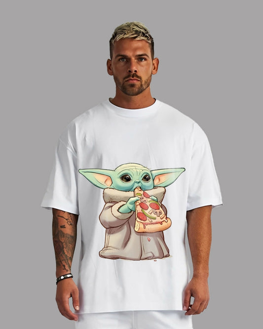 CUTEST UNISEX EXCLUSIVE OVERSIZED TEE - WHITE
