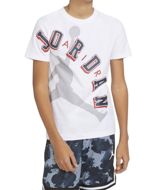 JOR'DAN GRAPHIC UNISEX EXCLUSIVE OVERSIZED TEE - WHITE