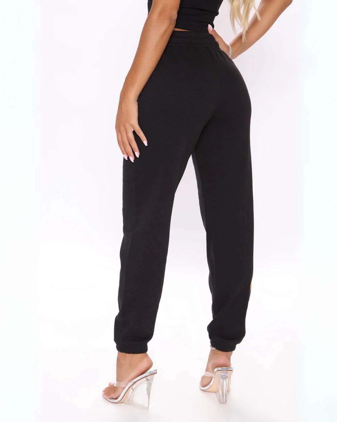 Women's Black Cotton Pant - Nickelodeon