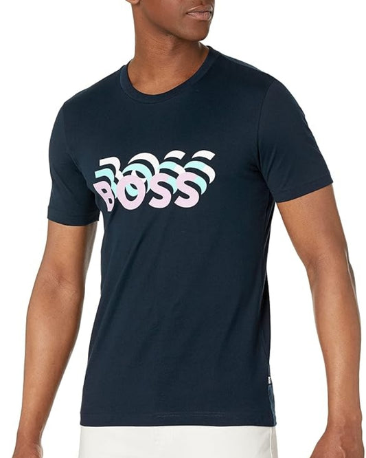 BOSS UNISEX EXCLUSIVE OVERSIZED TEE - BLACK
