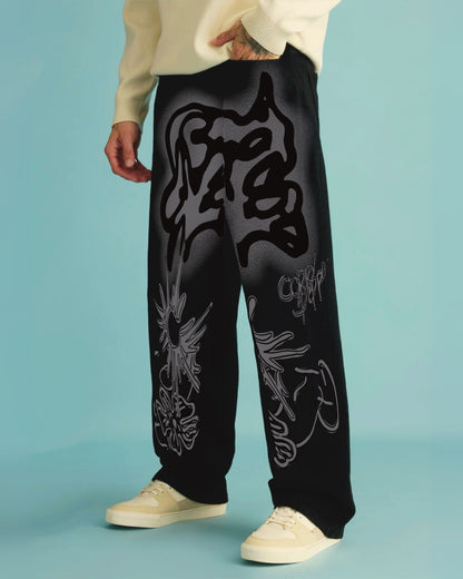 Men's Black Ultrasoft Cotton Pant - Corry Style