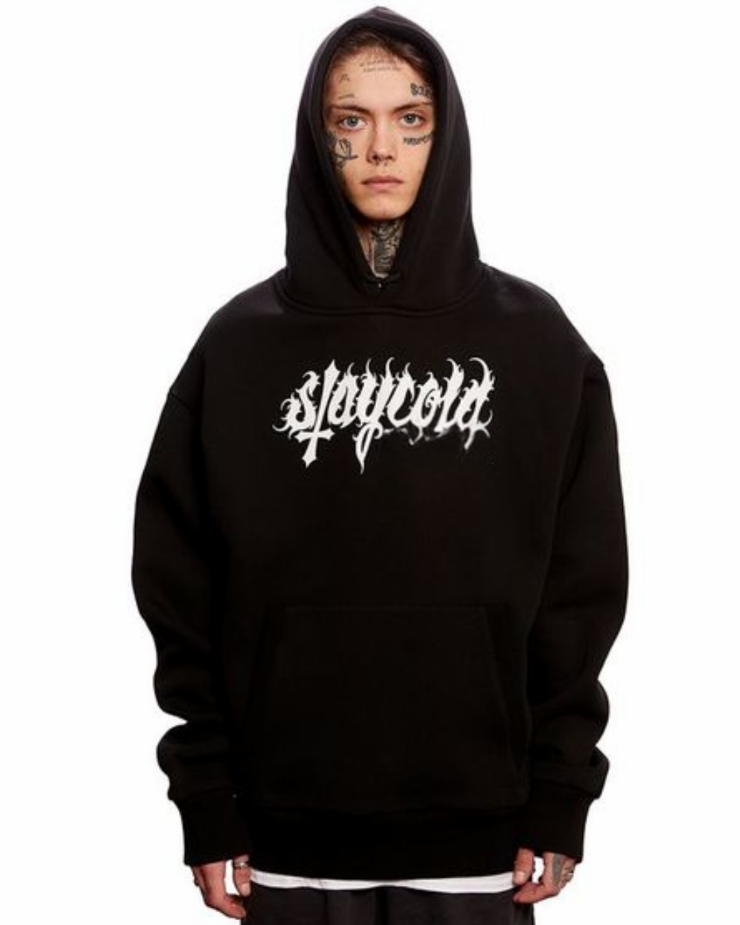 Unisex Black Oversized Hoodie - Devil Hunter