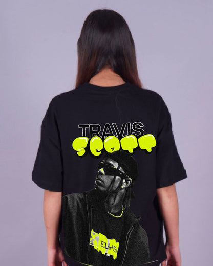 Women's Topwear Combo: Duo of Travis Oversized T-Shirts - Spidy & Travis 1.0