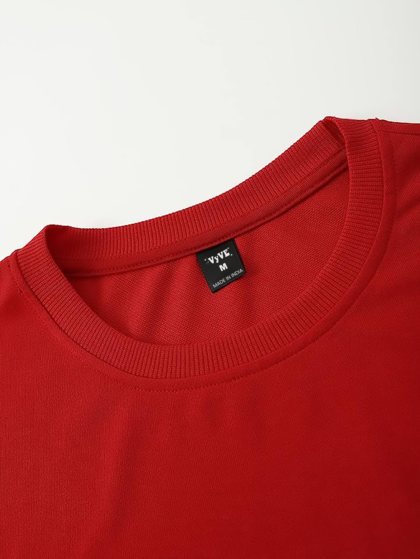 Keep Smiling: Red Oversized Confidence Booster Tee