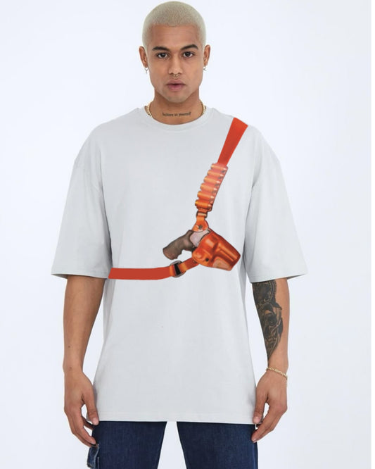 TAMANCHA UNISEX EXCLUSIVE OVERSIZED TEE - WHITE
