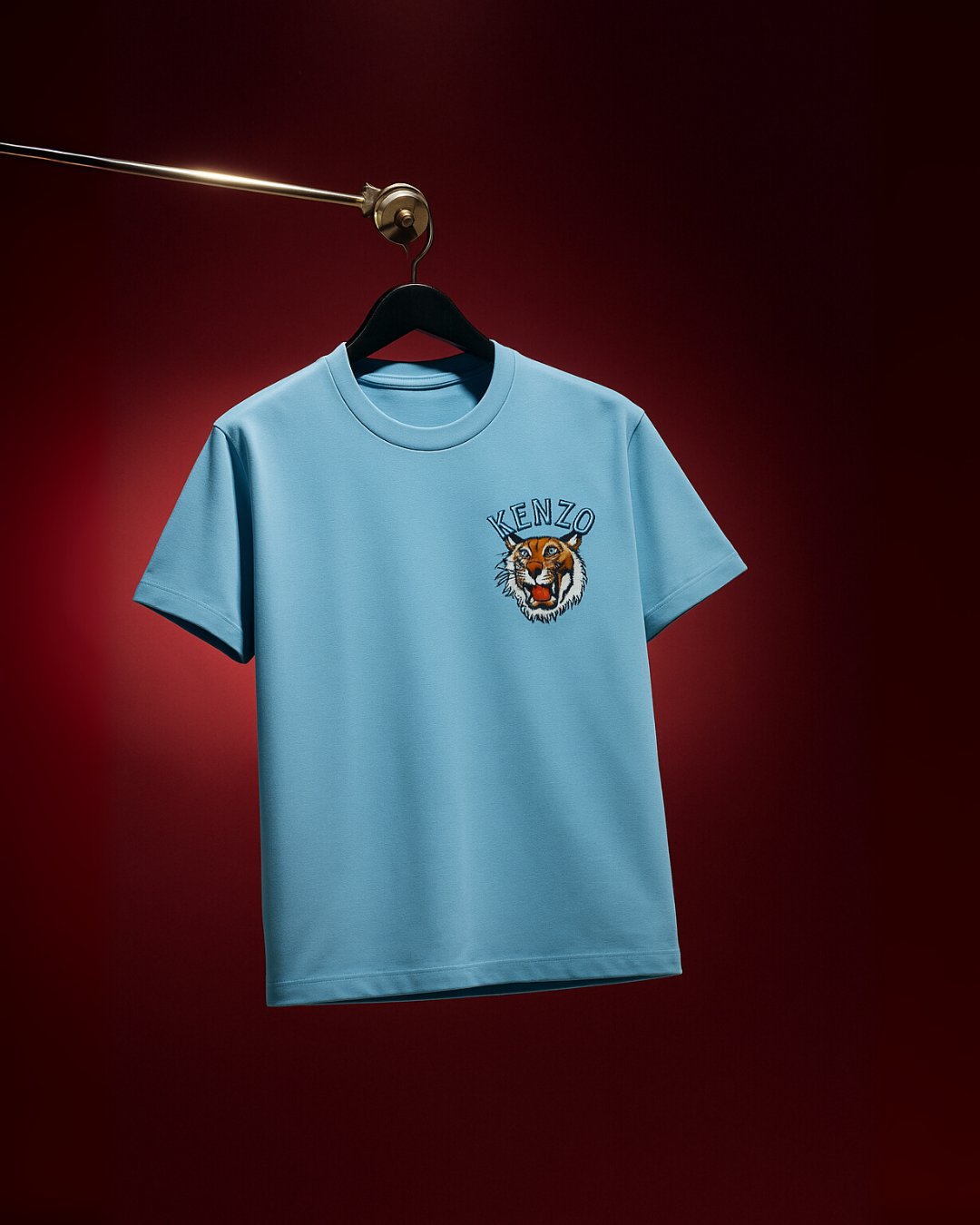 STAY CRAZY (PINK), KENZO TIGER (BLUE)  TEE COMBO OF 2(*)
