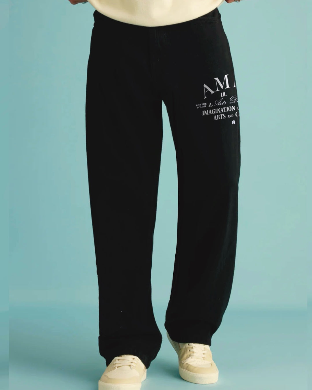 Men's Black Shahrukh Amiri Cotton Pant