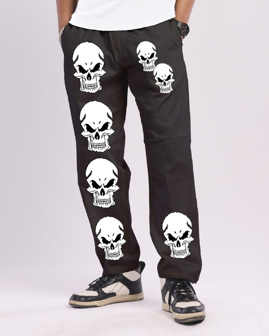 Men Black Cargo Pants - Gothic Vibes