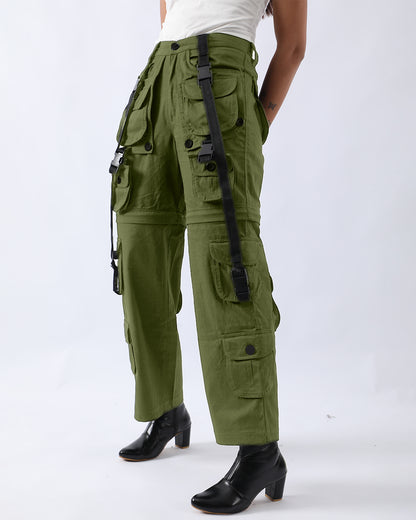 MaxFlex cargo pants - Olive