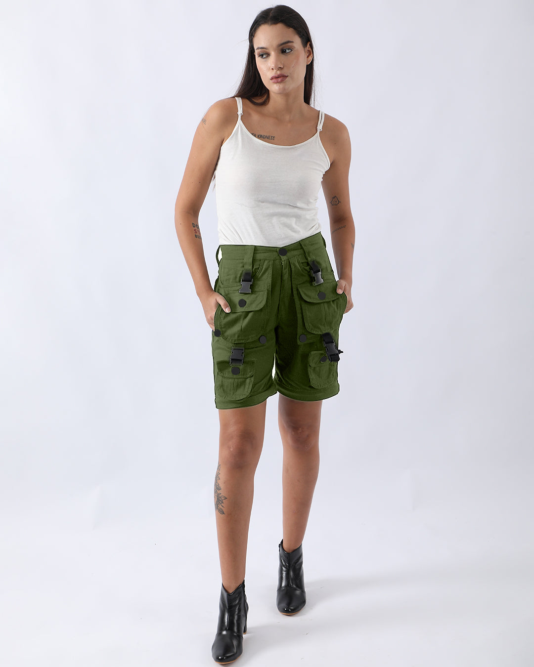 MaxFlex cargo pants - Olive