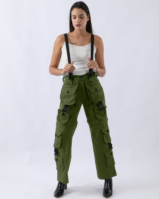 MaxFlex cargo pants - Olive