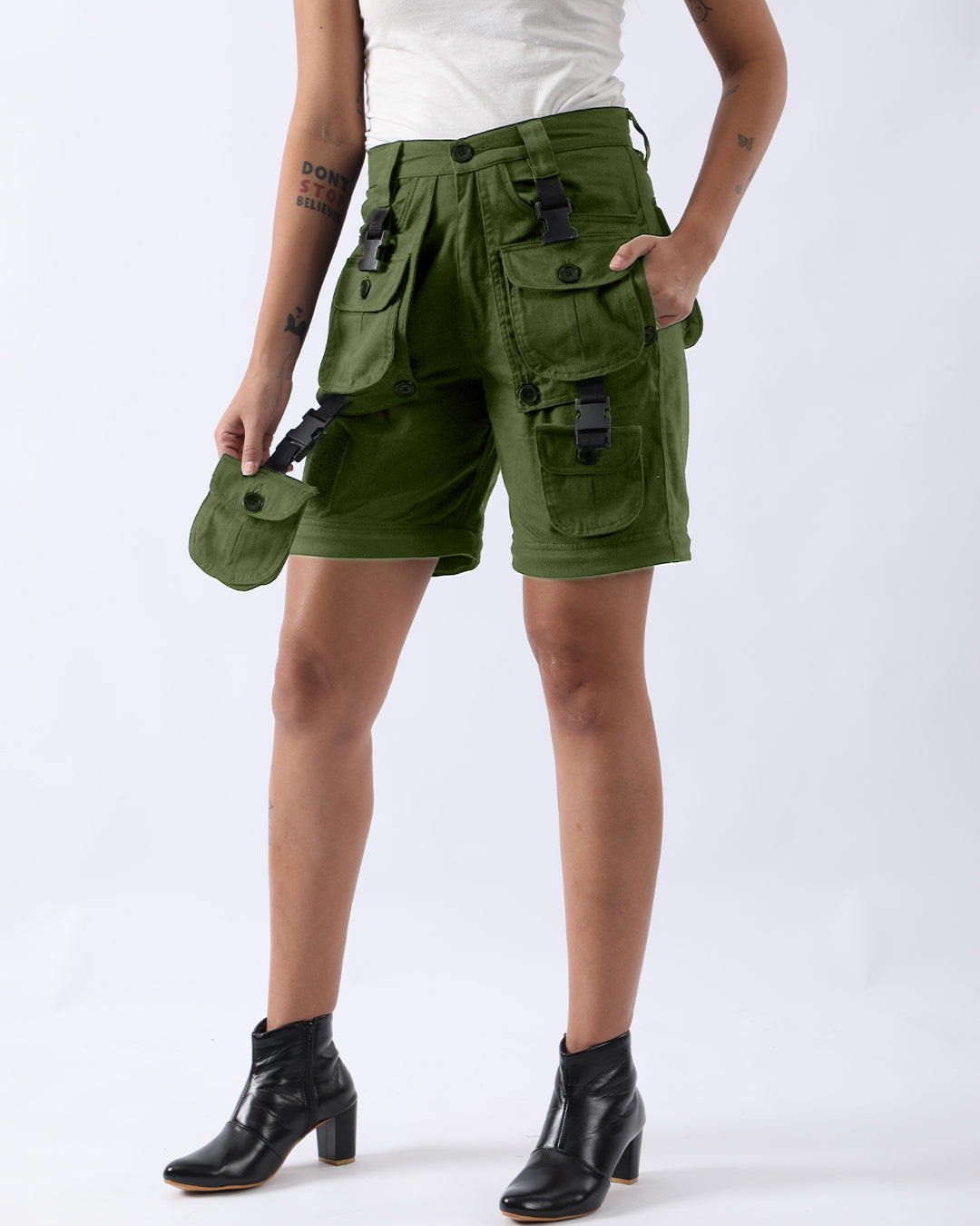 MaxFlex cargo pants - Olive