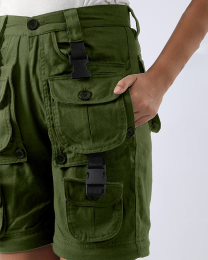 MaxFlex cargo pants - Olive