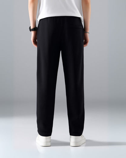 MEN'S SHADOW STITCH  BLACK COTTON PANT