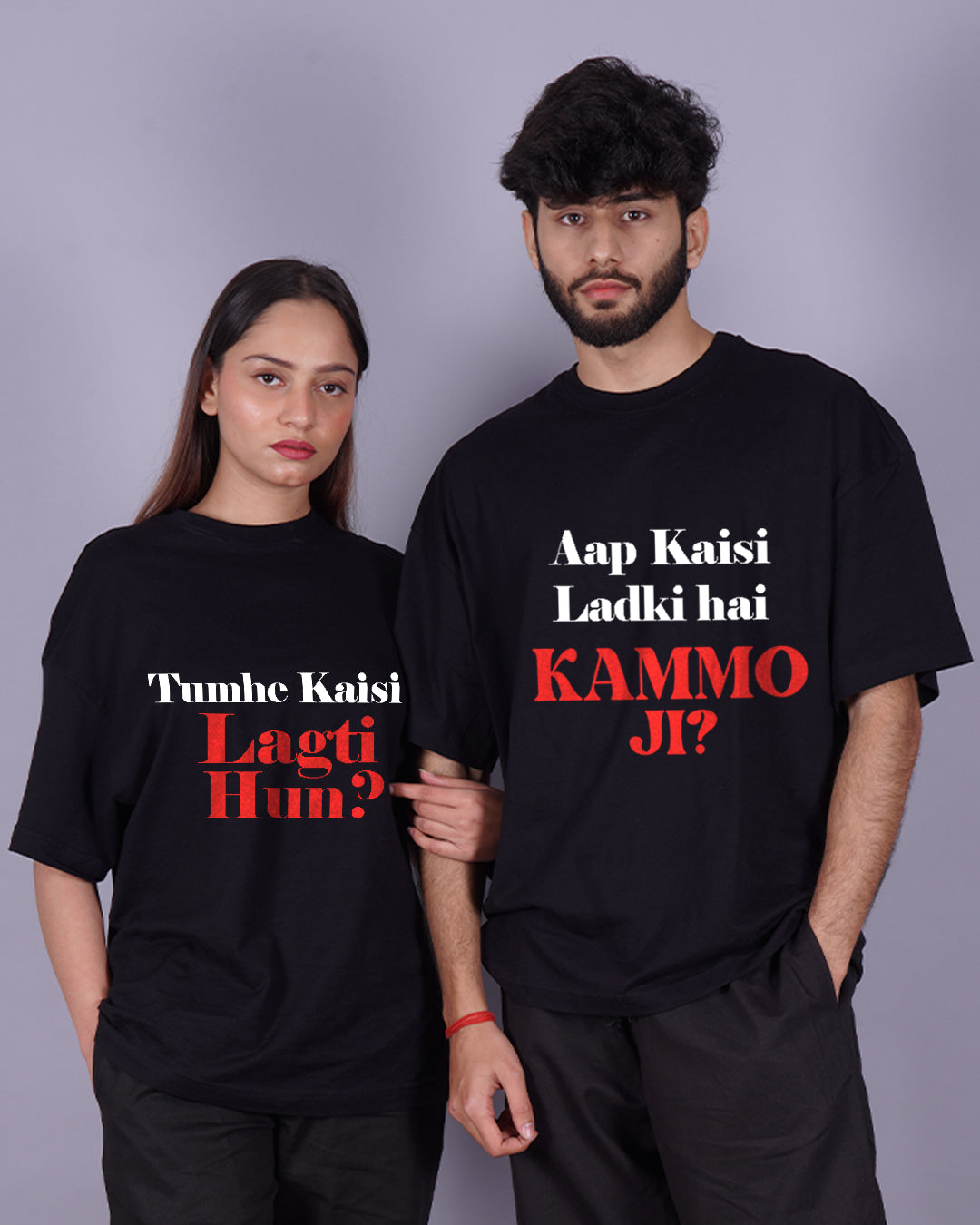 Ultimate Comfort: Kammo Ji Pack of 2 Unisex T-Shirts!