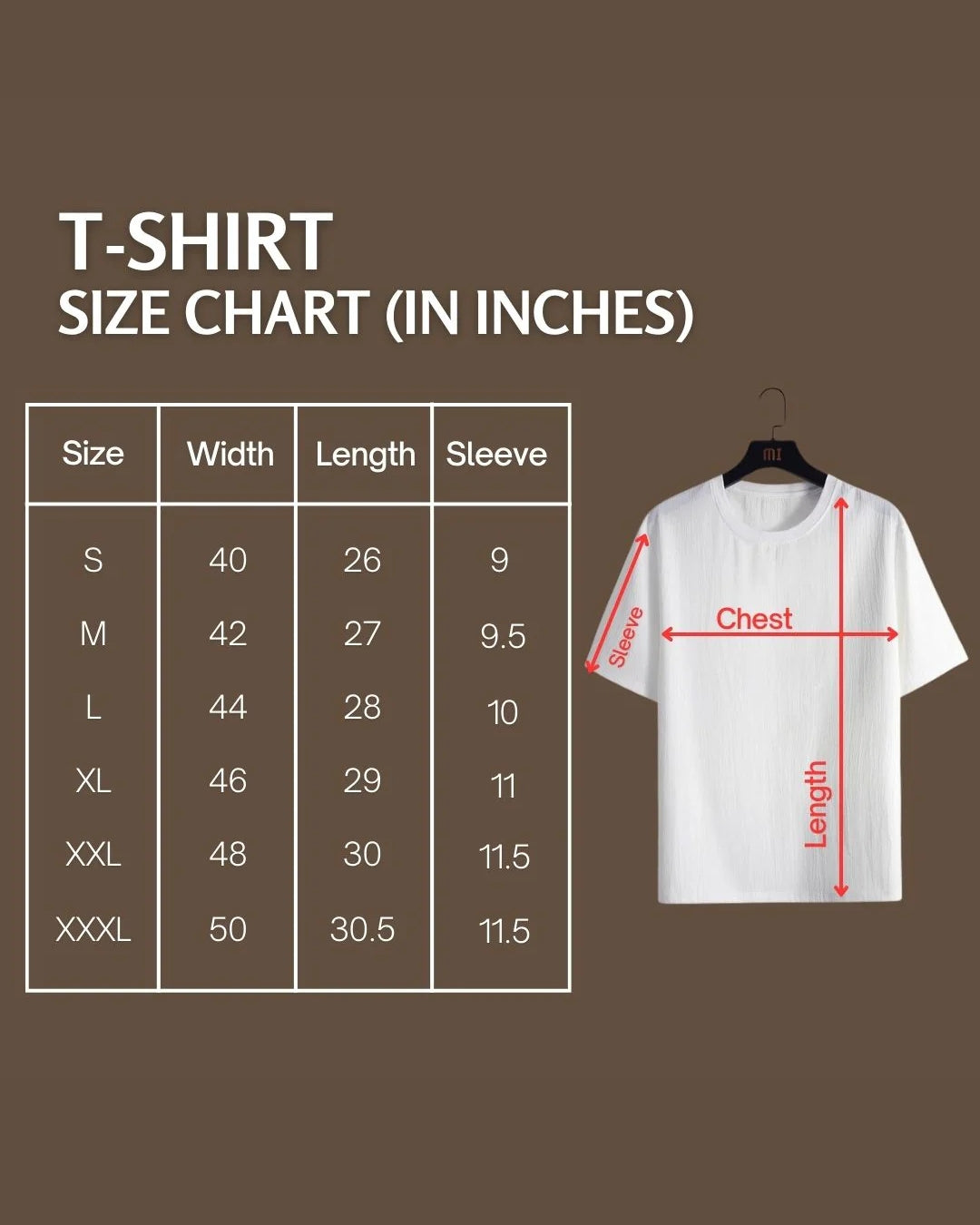 STAY CRAZY  (OLIVE), X/A (RED) TEE COMBO OF 2(*)