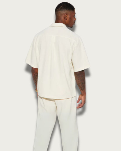 Palm Breeze Cordset (White and White)