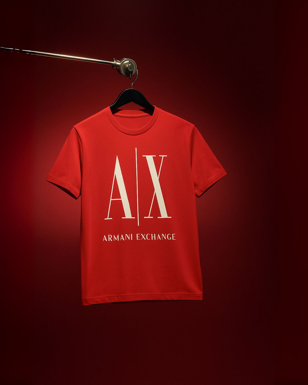 STAY CRAZY  (OLIVE), X/A (RED) TEE COMBO OF 2(*)