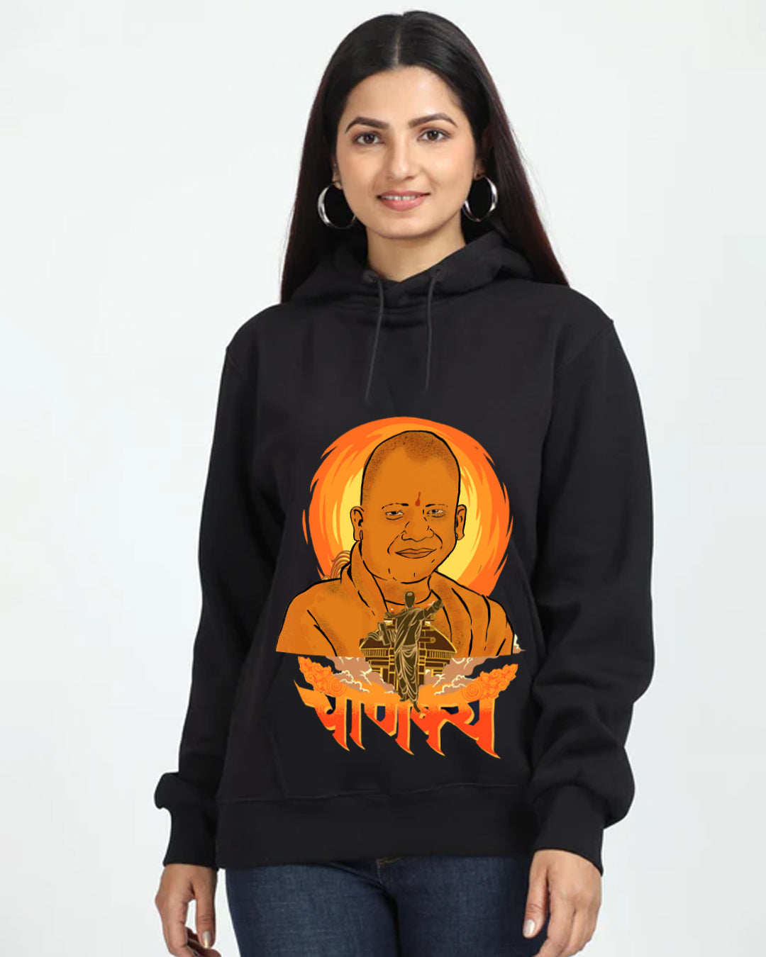 Chanakya's Vision: Women's Oversized Hoodie