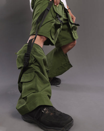 MaxFlex cargo pants - Olive