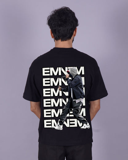 Legendary Comfort: Eminem Over Sized T-Shirt for Men