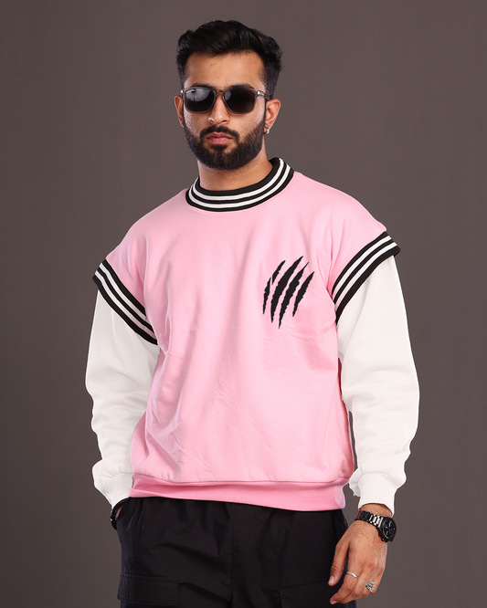 Buy Men's Sweatshirt Online - Rosy Lion Roar 