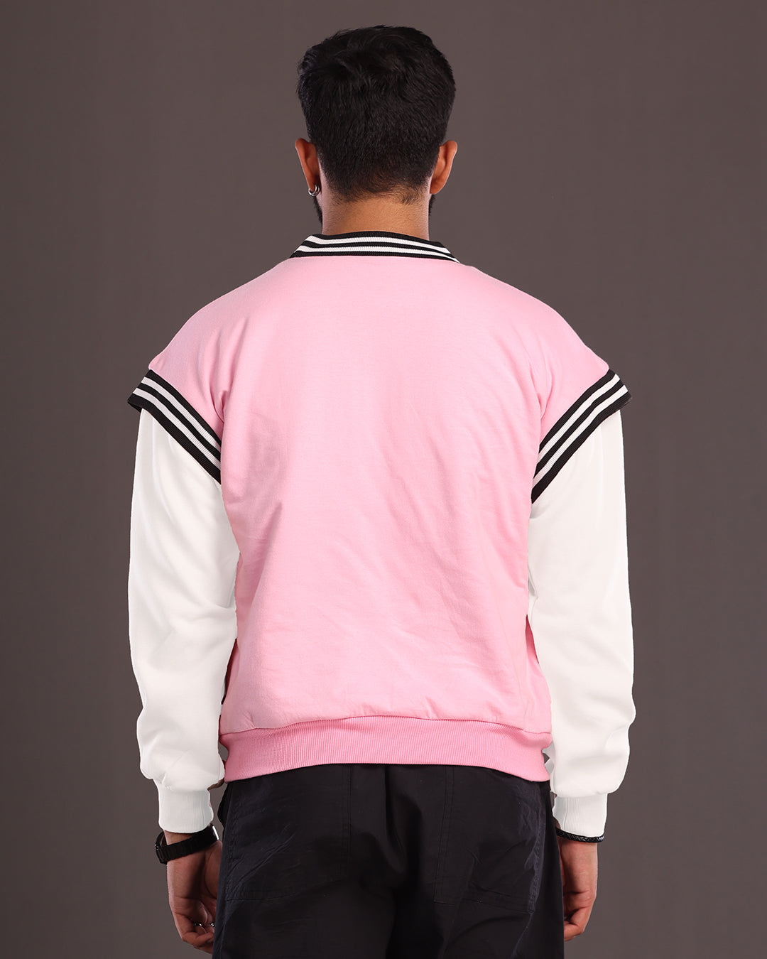 Stay Cozy, Stay Fashionable: Spider Pink Oversized Hoodies for Men