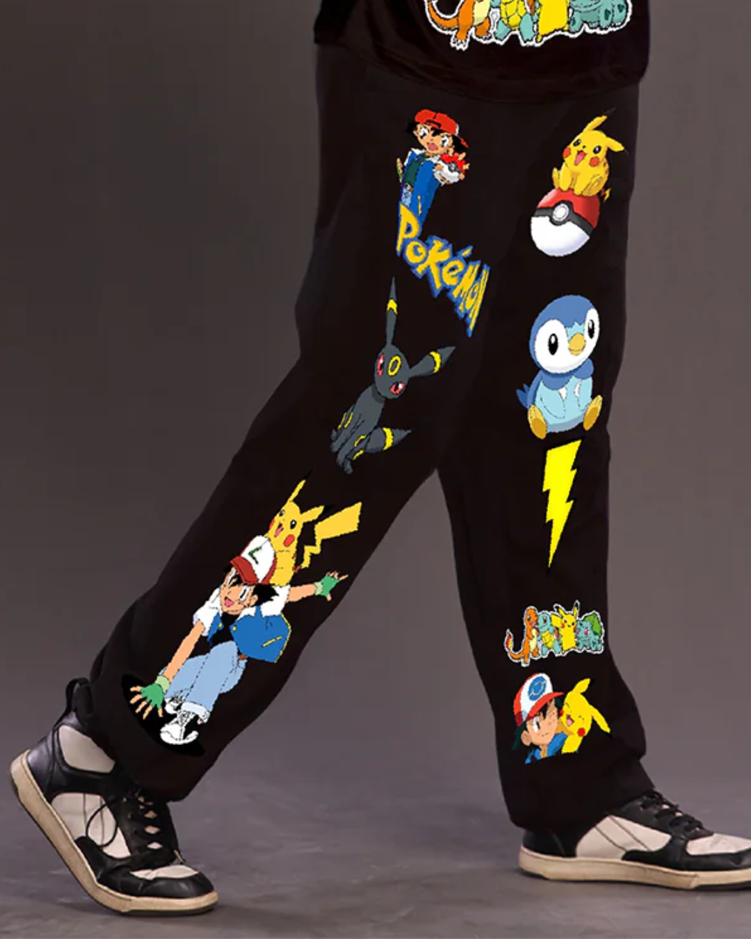POKEMON BLACK PANTS (*)