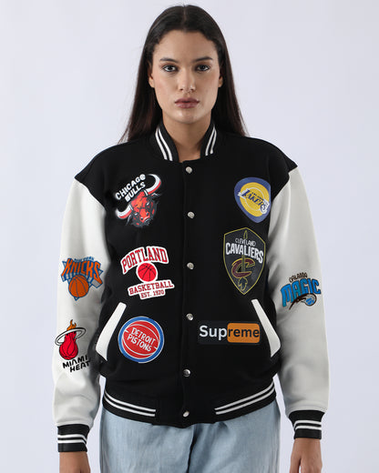 Vintage Classics Unisex Varsity Jacket