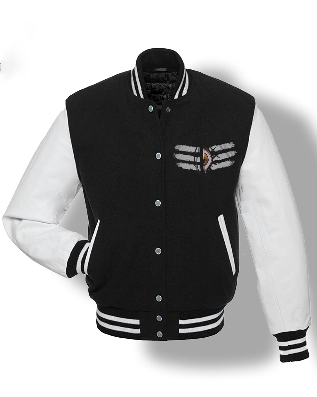 Sacred Style: Men's Oversized Varsity Jacket - Shiv Tandav Edition