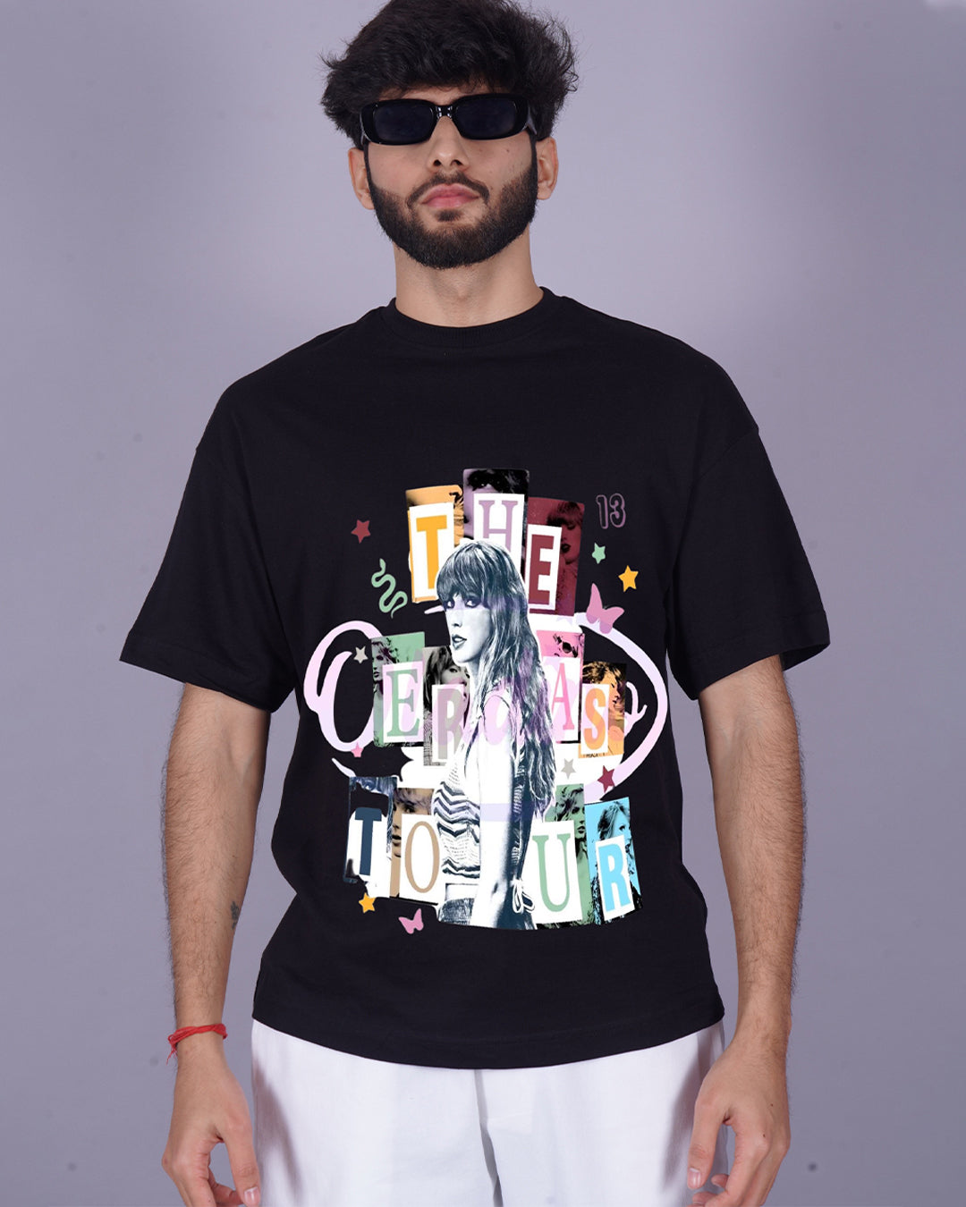 Men's Oversized T-Shirt Set: Taylor Swift Reputation & The Eras Tour