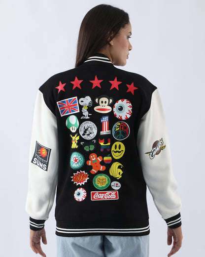 Vintage Classics Unisex Varsity Jacket