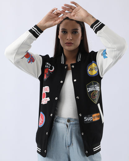 Vintage Classics Unisex Varsity Jacket